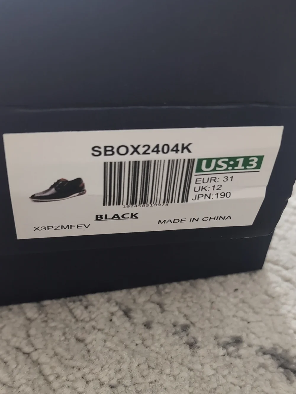 Bruno Marc Boys Dress Shoes 13